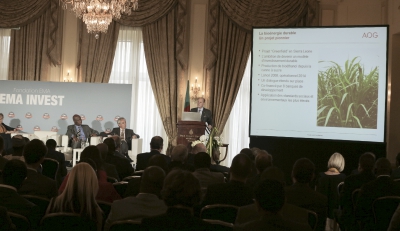 Jean-Claude Gandur, président du groupe AOG, au 9ème forum EMA Invest à Genève, le 3 octobre 2013