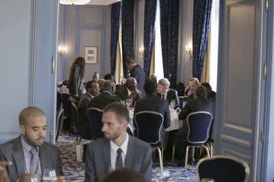 Business lunch du 9ème forum EMA Invest à Genève, le 3 octobre 2013